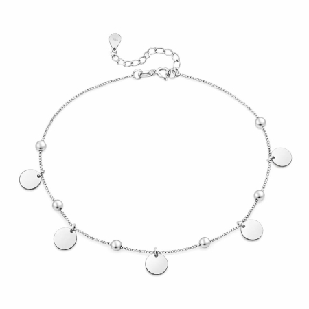 bratari de picior - Bratara de glezna din argint - GIPSY