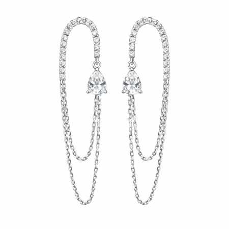 Cercei - Cercei argint - Asymmetrical