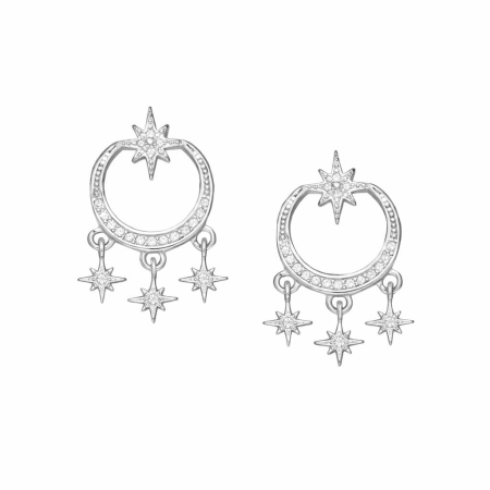 Cercei - Cercei din argint North Star
