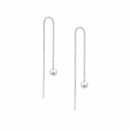 Colectia „ Vestitorii primaverii ” - Cercei din argint sfera - Balles