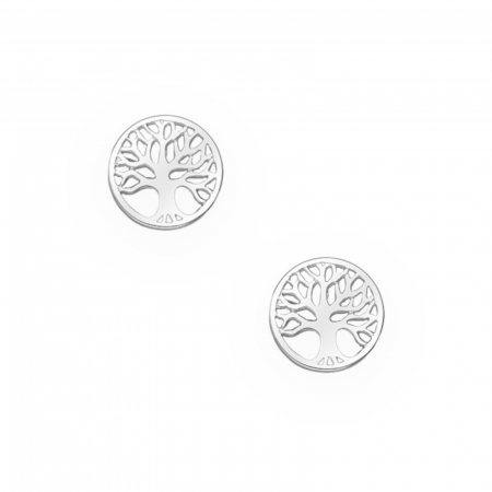 CERCEI FORMA - Cercei din argint Small Tree of Life