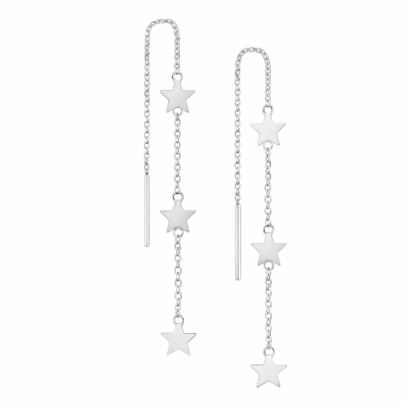 Cercei din argint Star Line 2C29