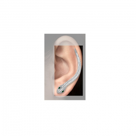 Cercei Ear Cuff sarpe din argint 2C20 [1]