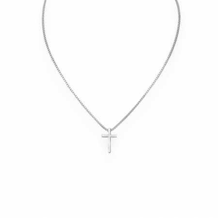 COLIERE - Colier din argint cruce - Small Cross