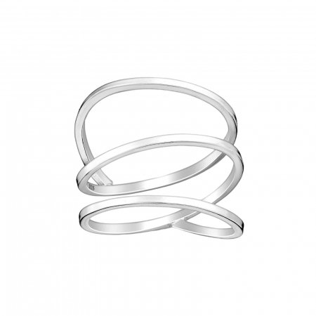 Cadouri pentru Mama - Inel din argint minimalist - Layered