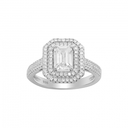 Inele - Inel din argint - Statement Diamond