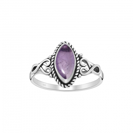 Inele - Inel din argint vintage - Amethyst