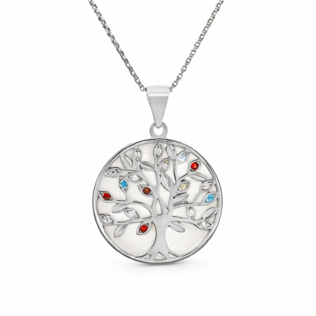 pandantive mari - Pandantiv din argint Arborele Vietii