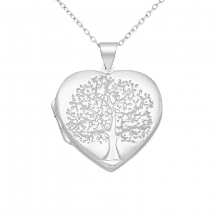 Medalion pentru poza inima din argint - Tree Of Life 2P-45 [0]
