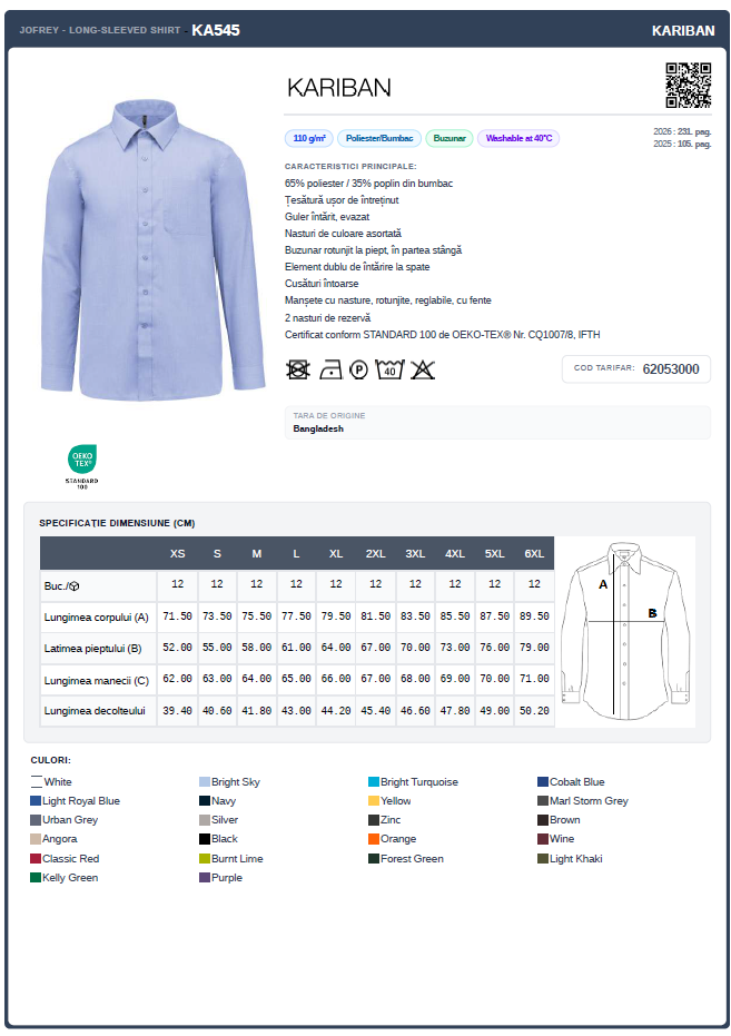 Camasa JOFREY KA545 [2]