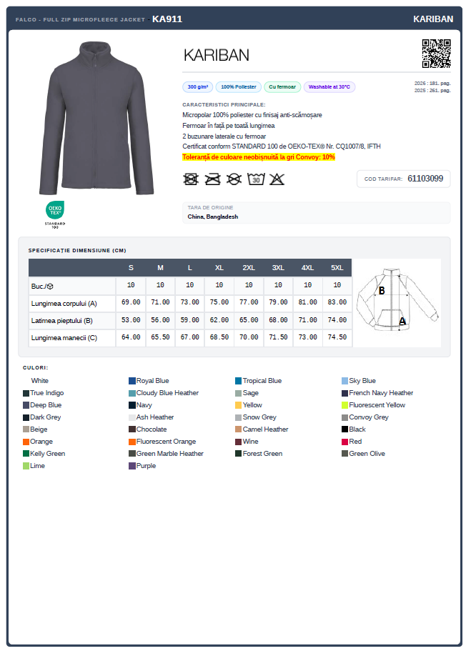 Fleece FALCO KA911 [2]