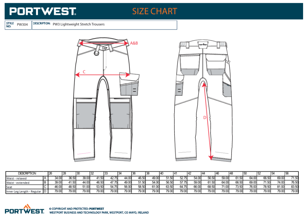 PANTALONI PW304 STRETCH [3]