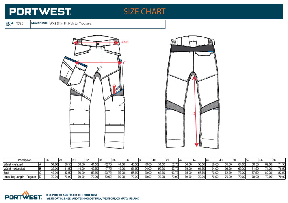 PANTALONI T719 SLIM FIT [3]