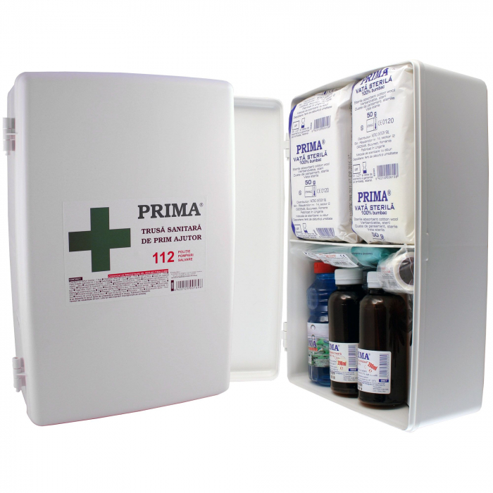 Trusa sanitara de prim ajutor fixa PRIMA [2]