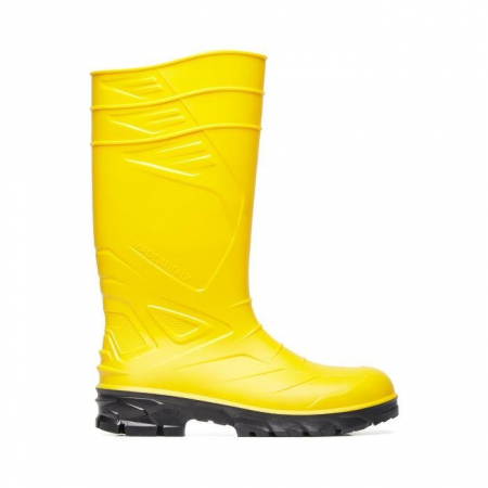 CIZME - Cizma PVC DEVIL yellow S5 SRC