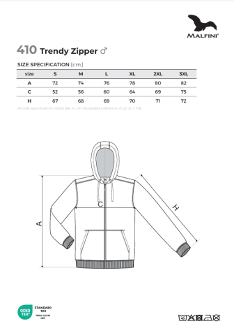 Hanorac TRENDY ZIPPER 410 [1]