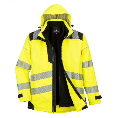 IMBRACAMINTE REFLECTORIZANTA - Jacheta PW365 Hi-Vis 3 in 1