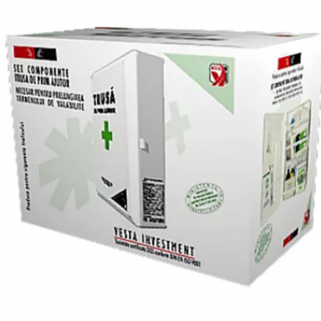 AVERTIZARE SI PRIM AJUTOR - Kit de reumplere consumabile pentru trusa de prim ajutor STATIONAR