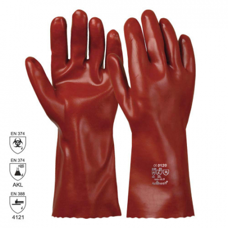PROTECTIE CHIMICA - Manusi VINYL BROWN