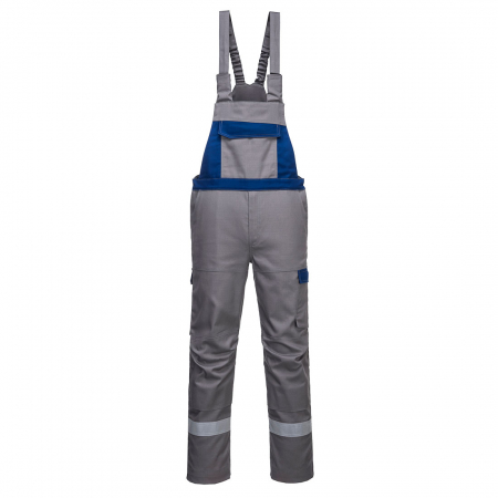 IMBRACAMINTE IGNIFUGATA, ANTISTATICA - PANTALONI FR07 CU PIEPTAR BIZFLAME INDUSTRY