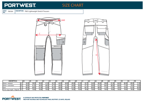 PANTALONI PW304 STRETCH [2]