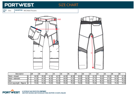 PANTALONI T701 SERVICE [2]