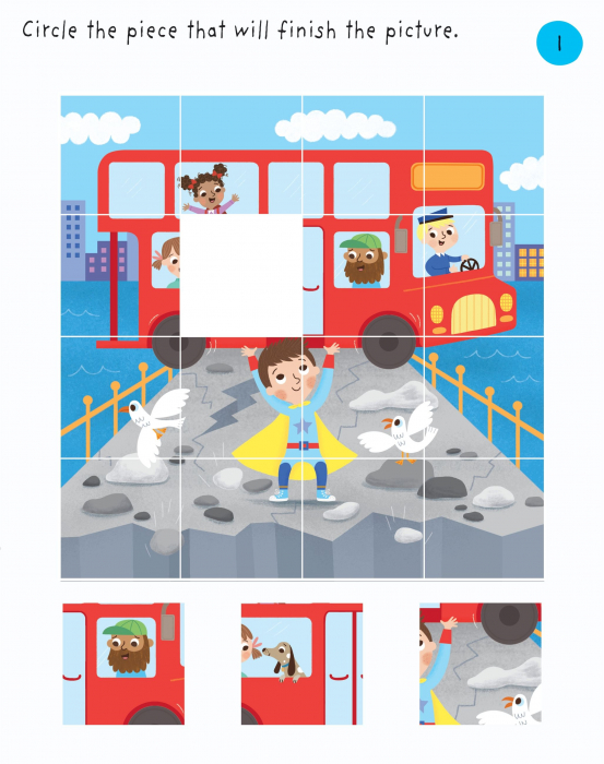 Little Children's Superheroes Puzzles [4]