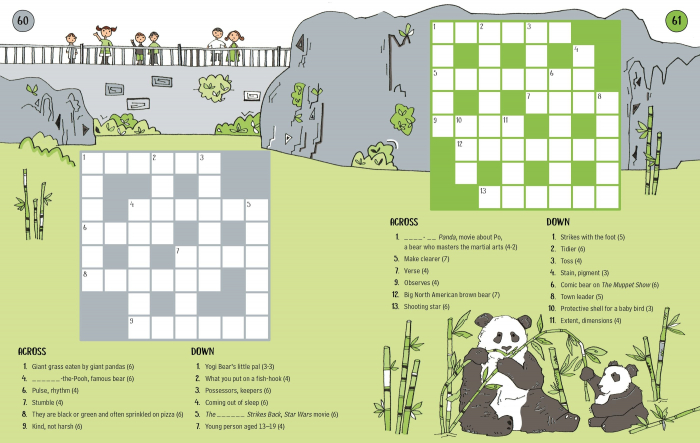 100 Children's Crosswords: Animals [3]