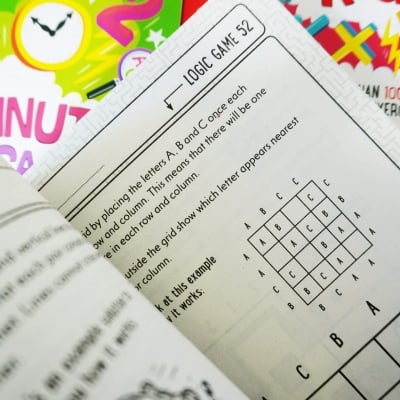 Brain Games Clever Kids 6 Books Collection Set (Brain Games, Travel Puzzle, Maths Games, Logic Games, WordSearches & 10-Minute Brain Games) [4]
