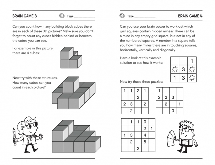 Brain Games for Clever Kids: Puzzles to Exercise Your Mind [2]