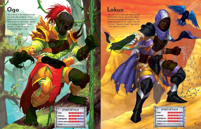 Build Your Own Fantasy Warriors Sticker Book [4]
