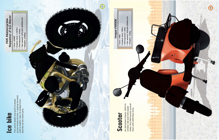 Build Your Own Motorbikes Sticker Book [4]