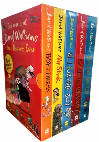 David Walliams Series 1 - Best Boxset Ever 5 Books Collection Set [1]