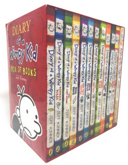 Diary of a Wimpy Kid Collection 12 Books Box Set (Yellow Box) [2]