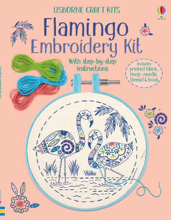 Embroidery Kit: Flamingo [1]