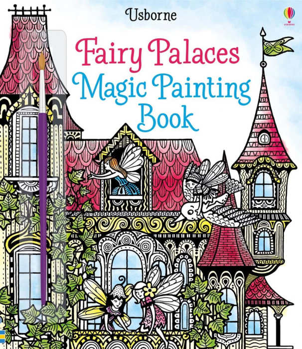 Fairy Palaces Magic Painting Book [1]