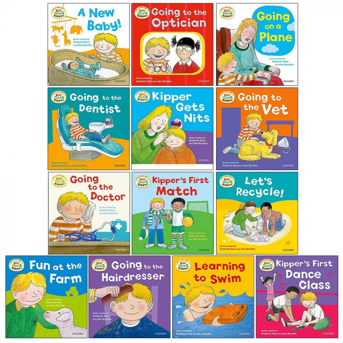 First Experiences with Biff Chip and Kipper Collection 13 Books Set For Childrens [1]