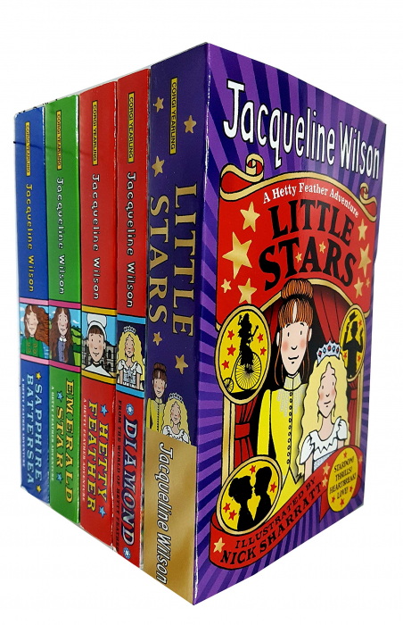 Jacqueline Wilson Hetty Feather Series Collection 5 Books Set [1]