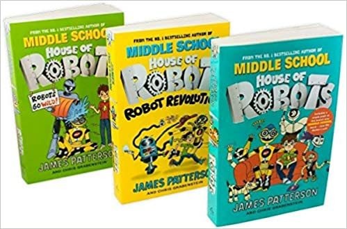 James Patterson House of Robots Series Collection 3 Books Set [1]