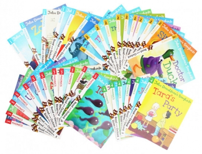 Julia Donaldson Songbirds Read with Oxford Phonics 36 Books Collection Set (Stage 1 - 4) [1]