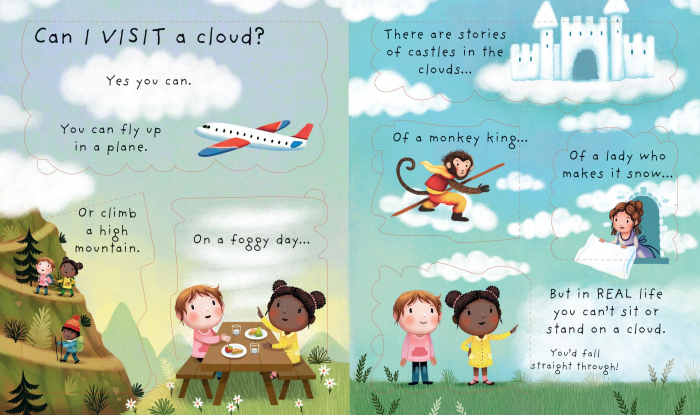 Lift-the-flap Very First Questions and Answers What are clouds? [4]