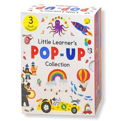 Little Learners Pop Up Collection 3 Books Box Set (ABC, 123, Things That Go) [1]