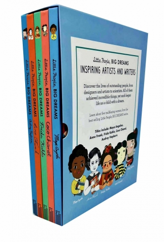 Little People, Big Dreams Inspiring Artists and Writers Gift 5 Books Box Collection Set (Maya Angelou, Anne Frank, Frida Kahlo, Coco Chanel, Audrey Hepburn) [3]