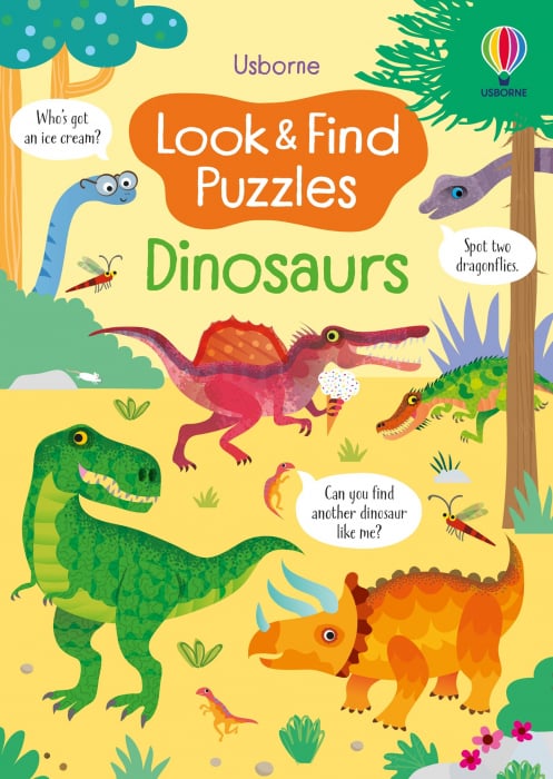 Look and Find Puzzles Dinosaurs [1]