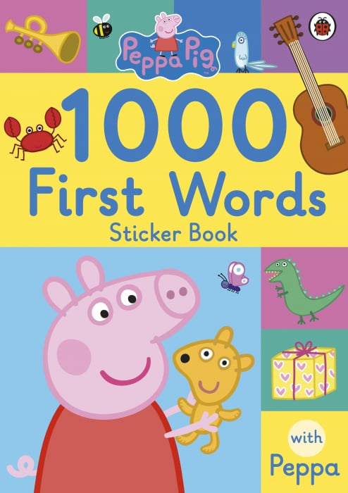 Peppa Pig: 1000 First Words Sticker Book [1]