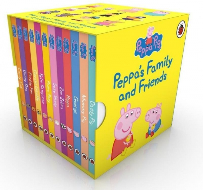 Peppa Pig: Family and Friends 12 BB Slipcase Set [1]