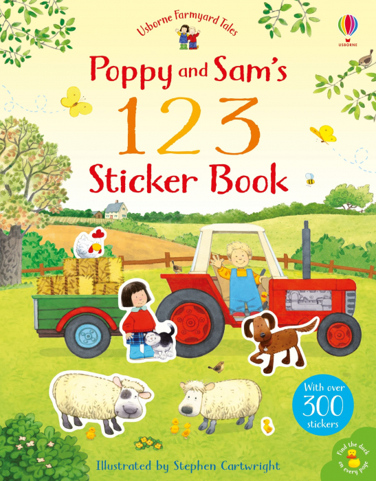 Poppy and Sam's 123 Sticker Book [1]