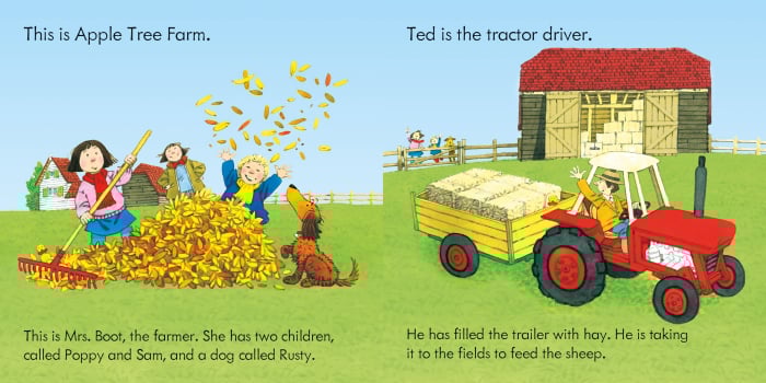 Poppy and Sam's Book and 3 Jigsaws: Tractors [9]