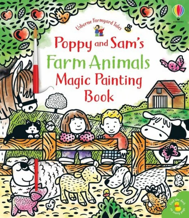 Poppy and Sam's Farm Animals Magic Painting Book [1]