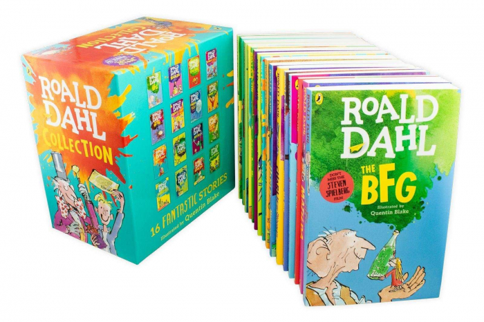 ROALD DAHL 16 BOOKS CHILDREN COLLECTION PAPERBACK BOX SET [2]